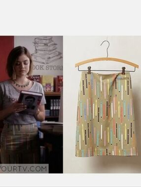 Anthropologie Elevenses No. 2 Pencil Skirt Size 4